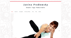 Desktop Screenshot of ninastik-yoga-pilates.com